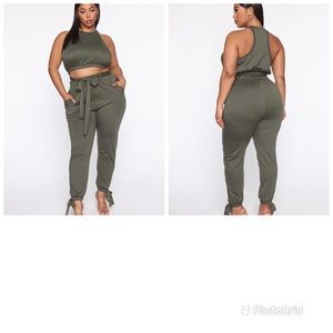 Fashion nova plus size set